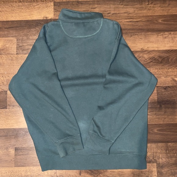 NCAA Oregon Ducks 1/4 Zip Pullover Mens XXL Green Colosseum Fleece Sportcore - Picture 9 of 11